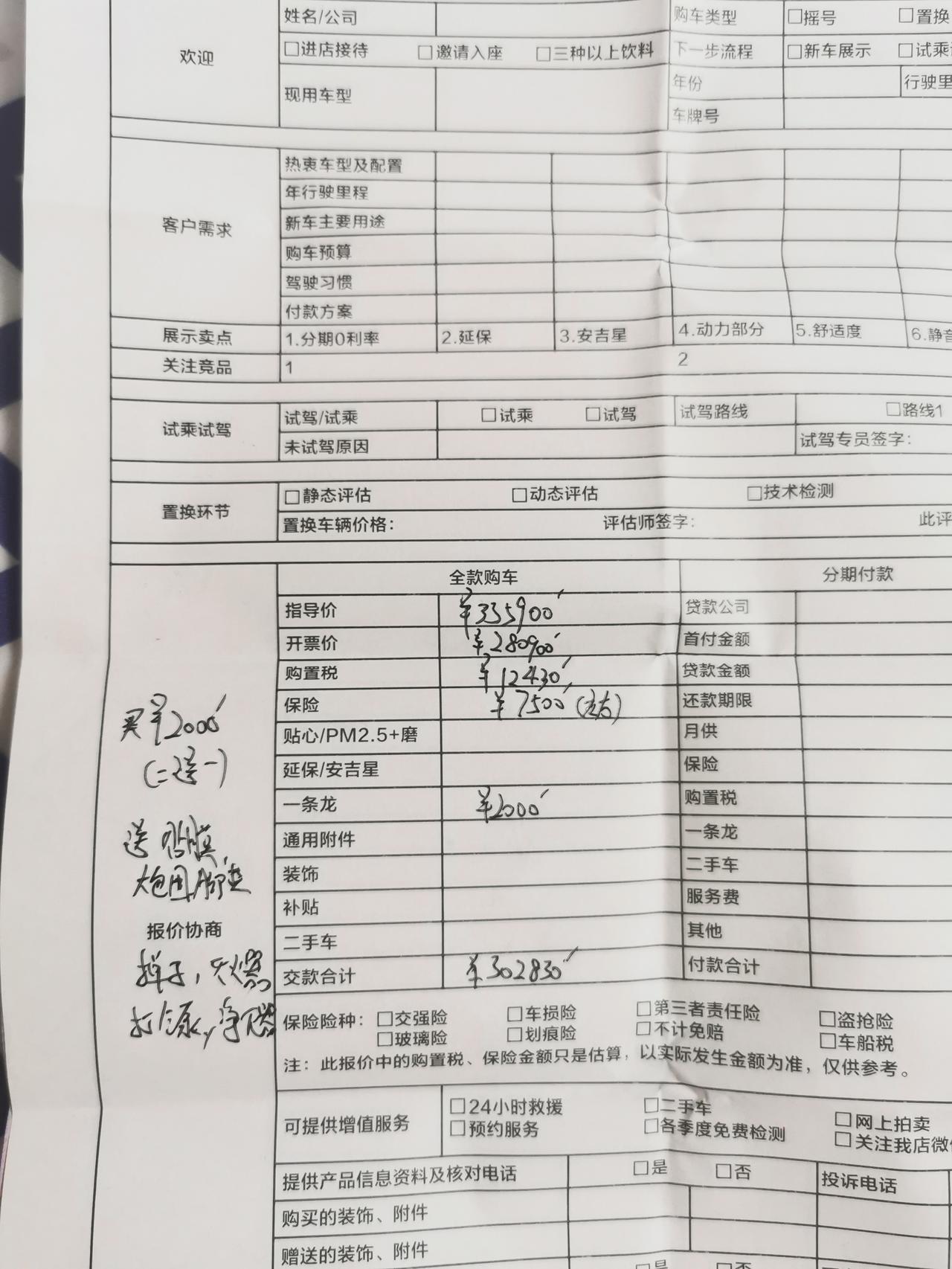 别克昂科旗 大家帮忙看看还有聊的空间吗？不含置换补贴，坐标北京，谢谢！