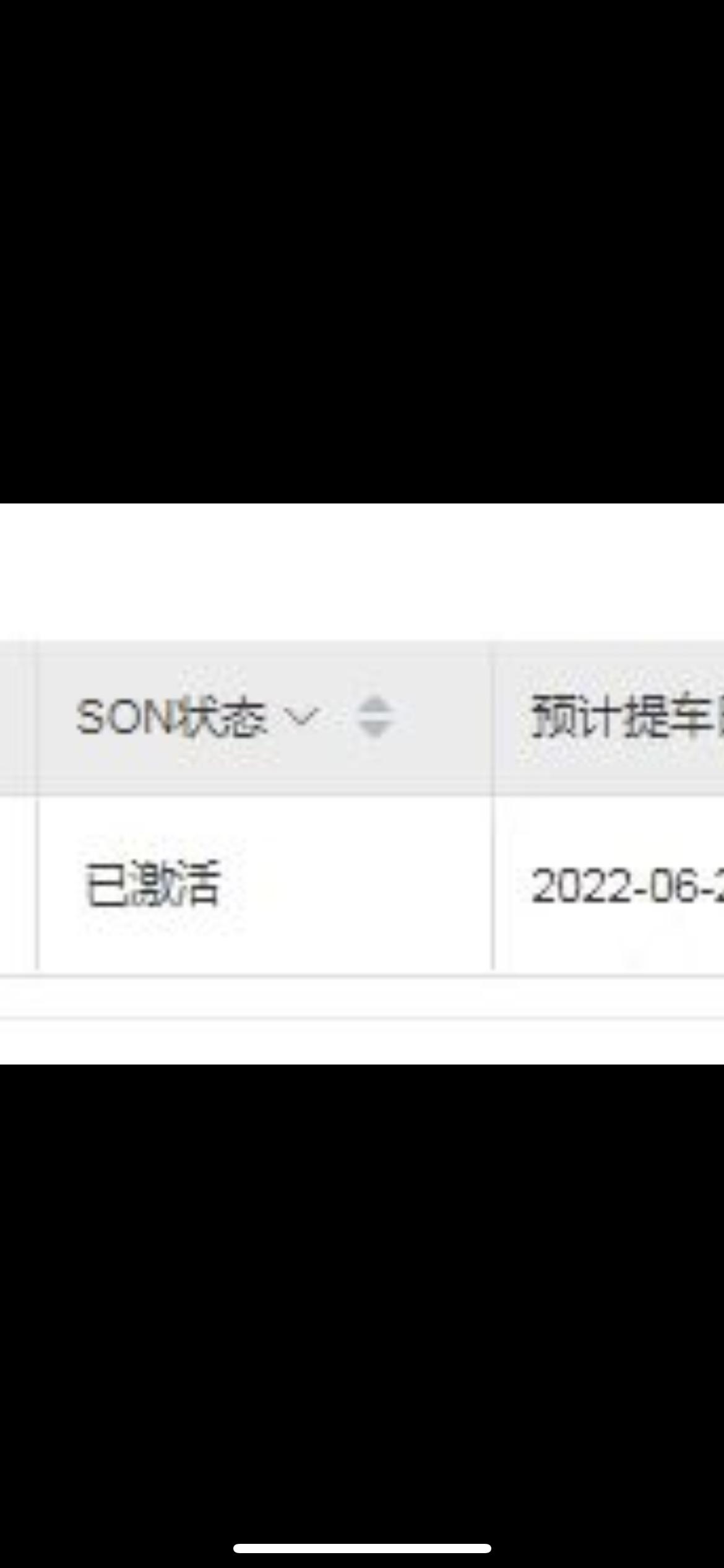 广汽传祺传祺GS8 请问4儿子系统中的SON状态显示已激活是什么意思？6月8日下订的，一直催，结果他说是显示已激活的，这