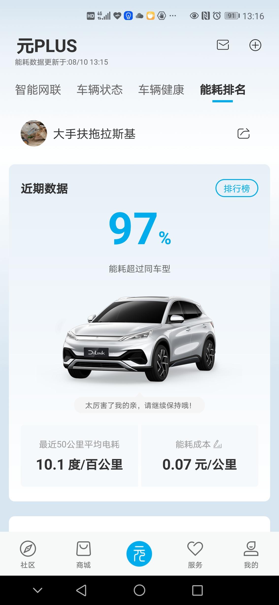 比亚迪元PLUS 元Plus已跑7000多公里，一直在外面充电站充电，快充慢充都有，最近快充慢充都出现了充20%电量就跳
