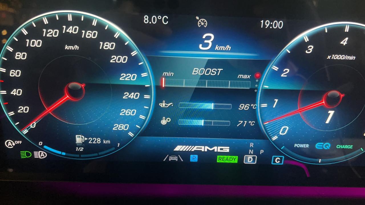 奔驰GLE AMG 为什么我的GLE53 机油温度可以过百