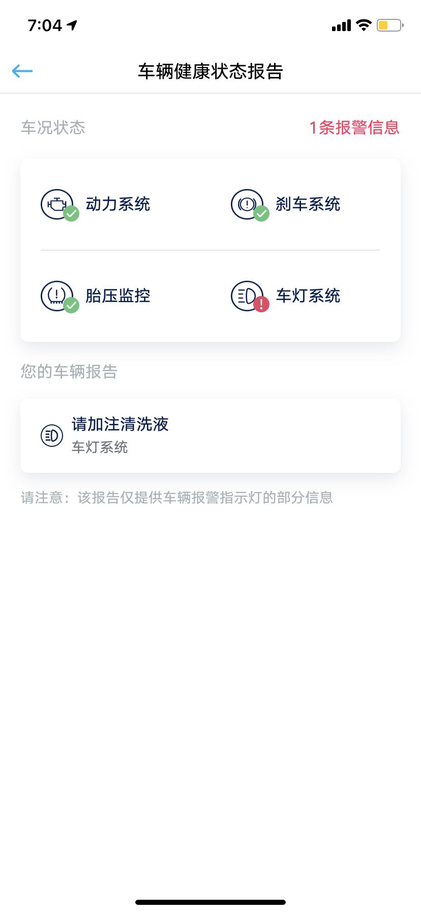 大众迈腾 这是玻璃水故障吧，加完后还是显示这个