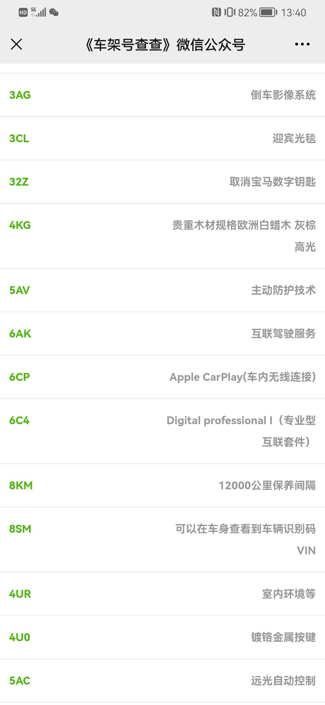 宝马5系 22款车架号已出顺便问下，4KG是什么样子的木头
