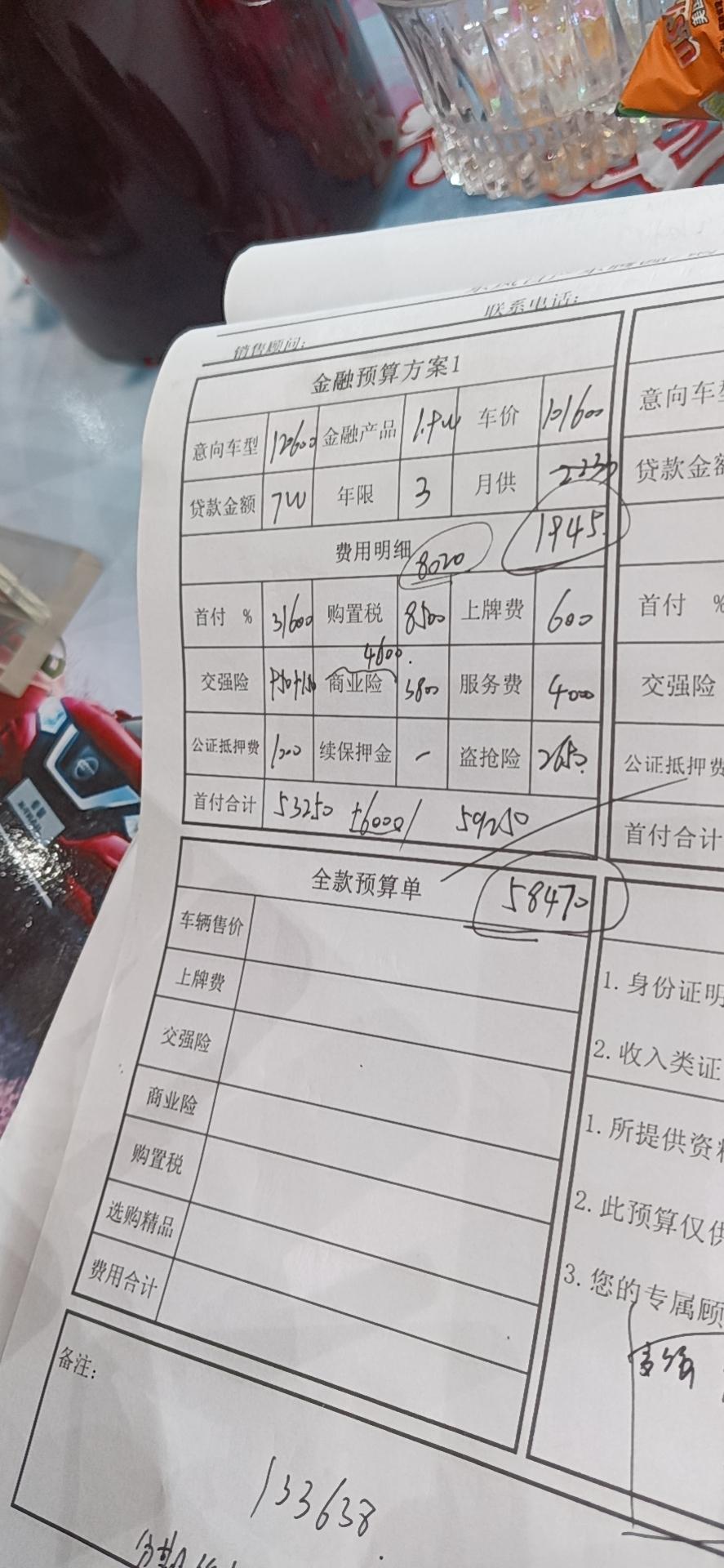 2021款轩逸经典款，自动挡中配。分期首付5万。一共要我12万。明天准备去交钱，各位大哥这个价格行不行呢