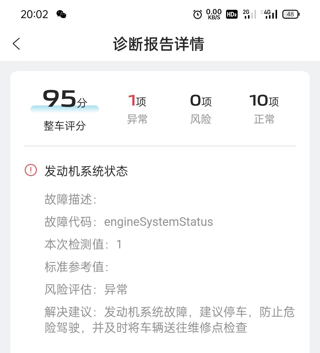 长安CS75 PLUS 故障代码enginesystemstatus发动机故障指示灯