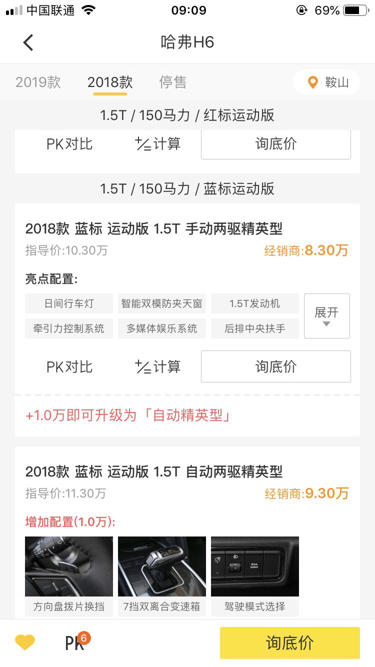 哈弗H6 H618款手动档的怎么样  有买的吗