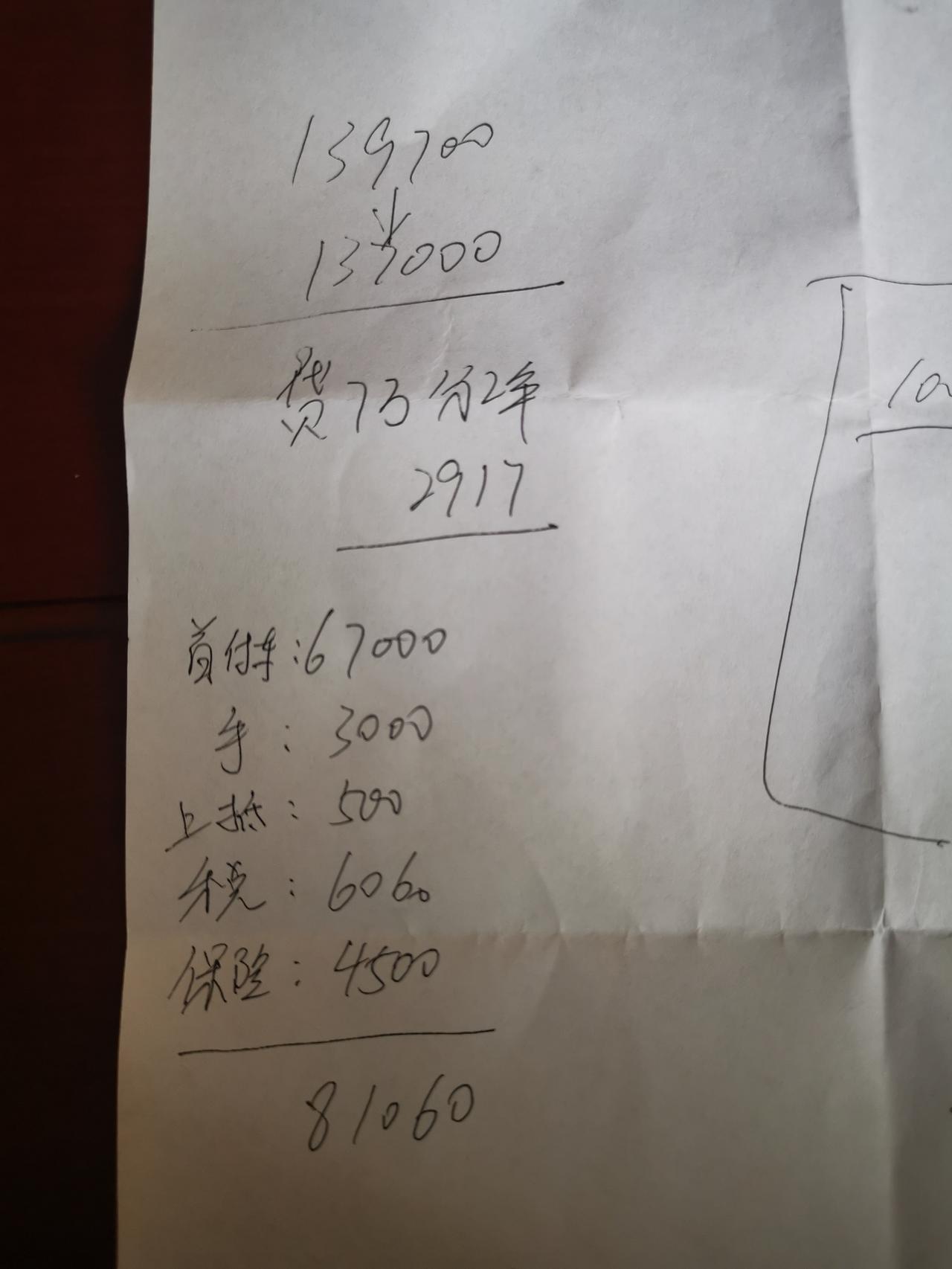 吉利星瑞 今天去4s店谈价   真是一言难尽啊  一点都不给优惠   图片是上星期算的价   今天中午去了还是这个价不带
