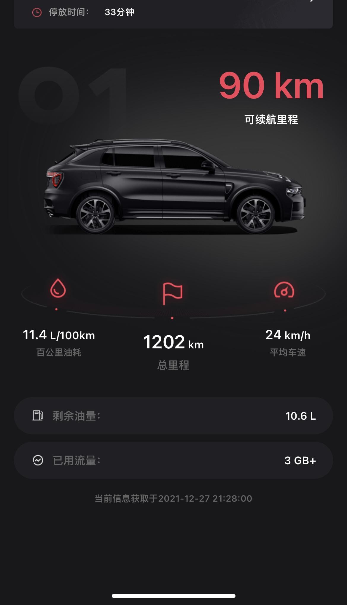 领克01 圈友们，我这个暗夜版油耗正常？我感觉有点伤