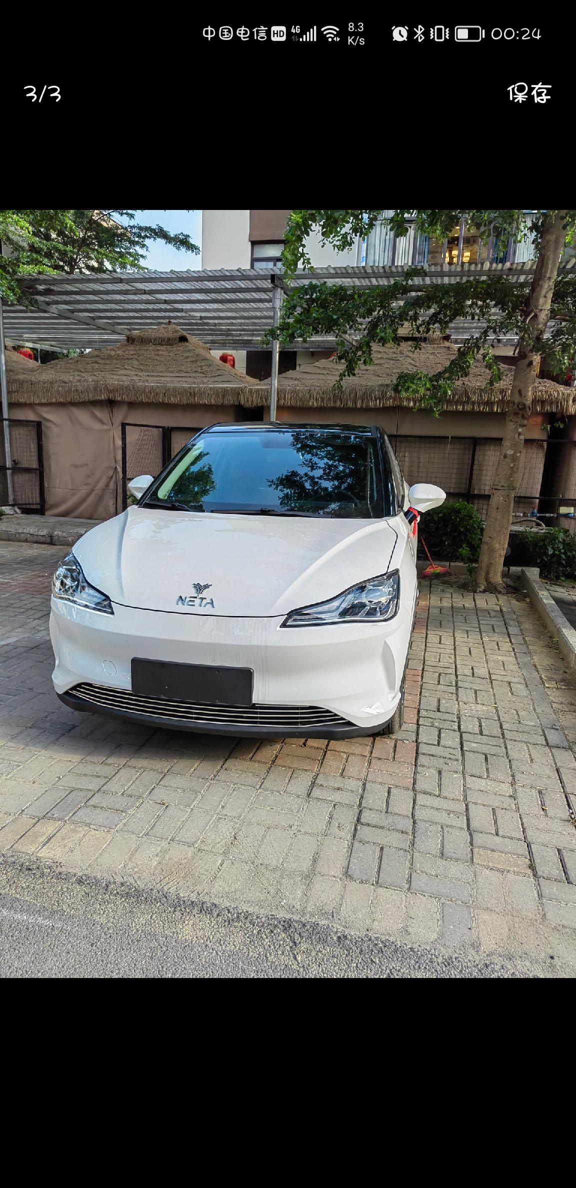 哪吒哪吒V 新手女生小白，第一台车   上下班代步好纠结女生白色好看还是粉色好看今天刚刚看好车，是朋友的朋友帮忙下单的。