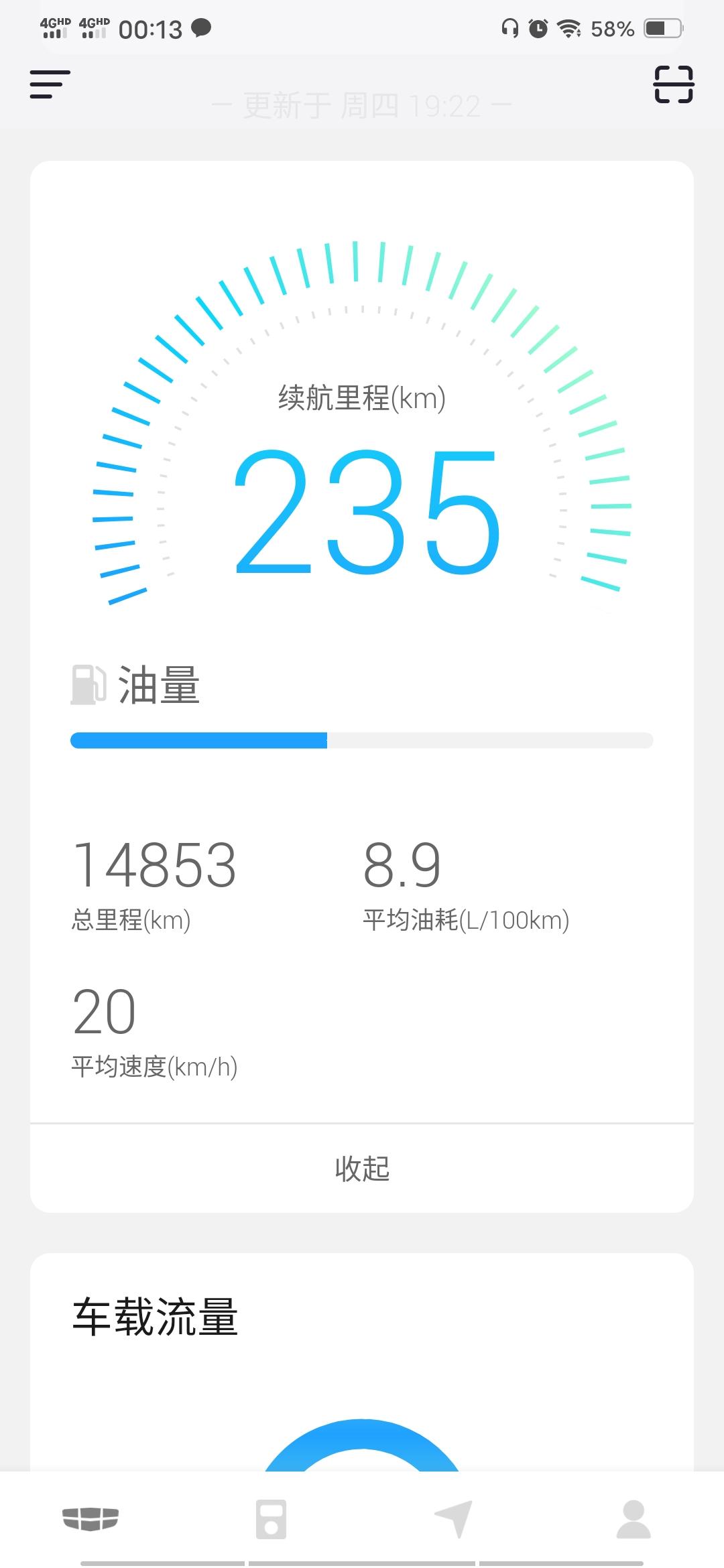 吉利缤瑞 我车自从13300公里保养以后明显的油耗偏高了，吉利4S店保养的，以前一箱油市区可以跑700多公里   现在只