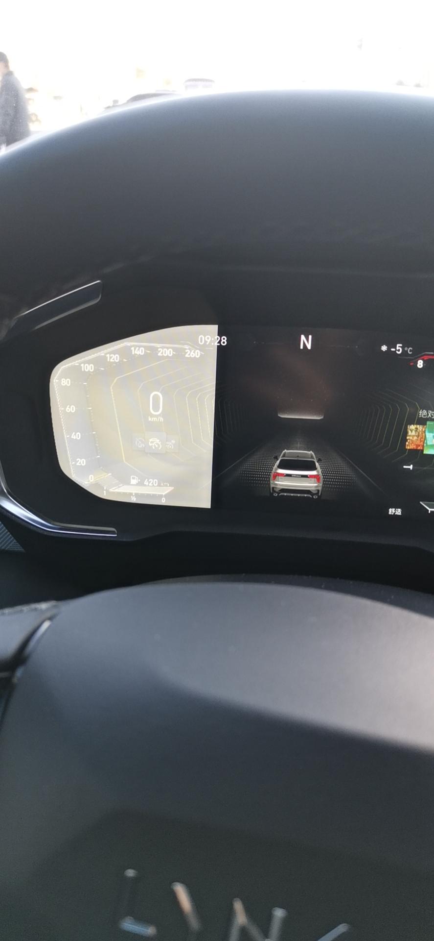 领克01 21款01    8个月的车，没磕没碰，大家有遇到过吗？4s点刷机升级不管用，建议换仪表盘