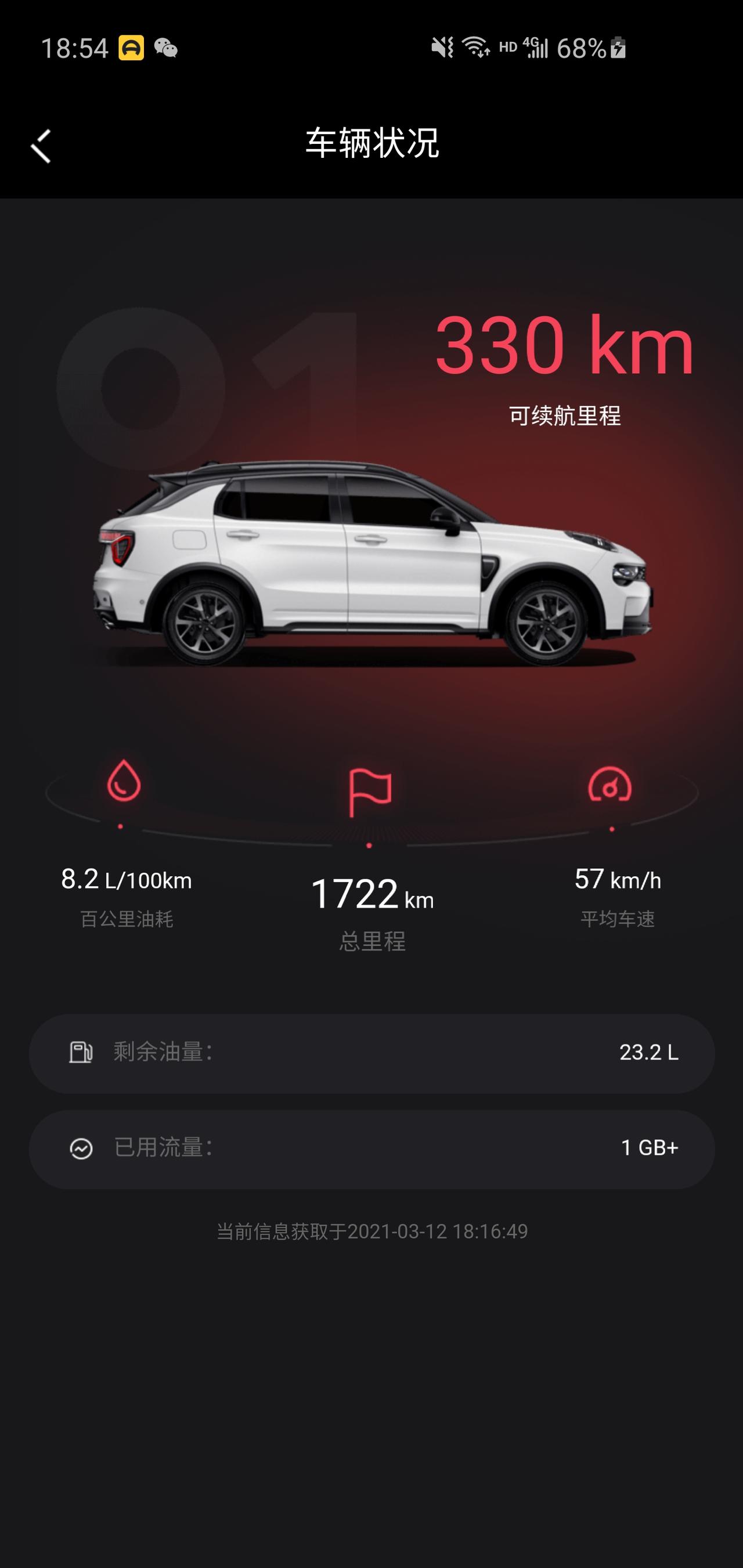 领克01 3月4号提的车，今天开车进西藏前挡风玻璃被石子打裂了人生第一辆车!说说实际感受:1、空间:车比较短吧（轴距数据