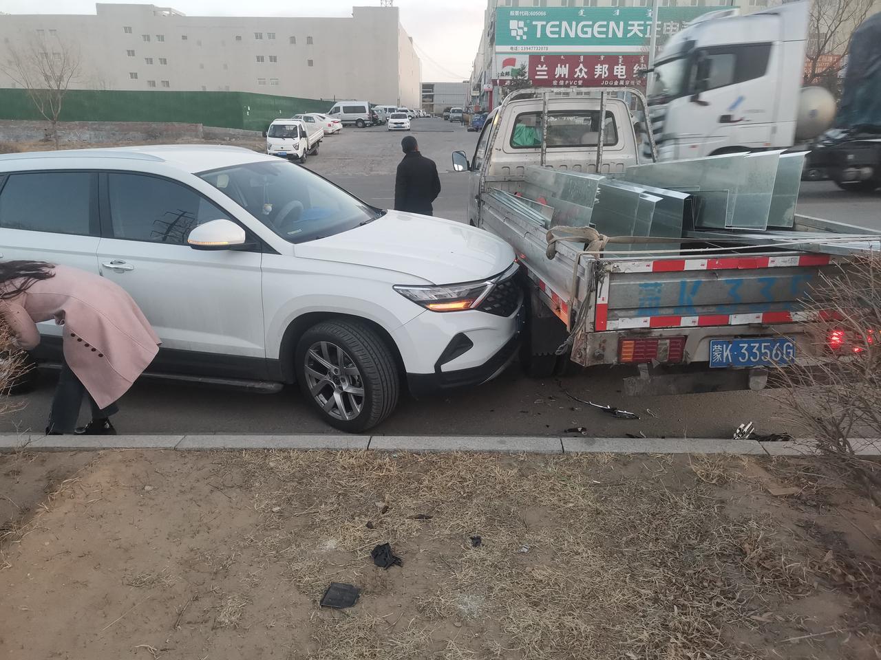捷达VS5 成功干成事故一手车