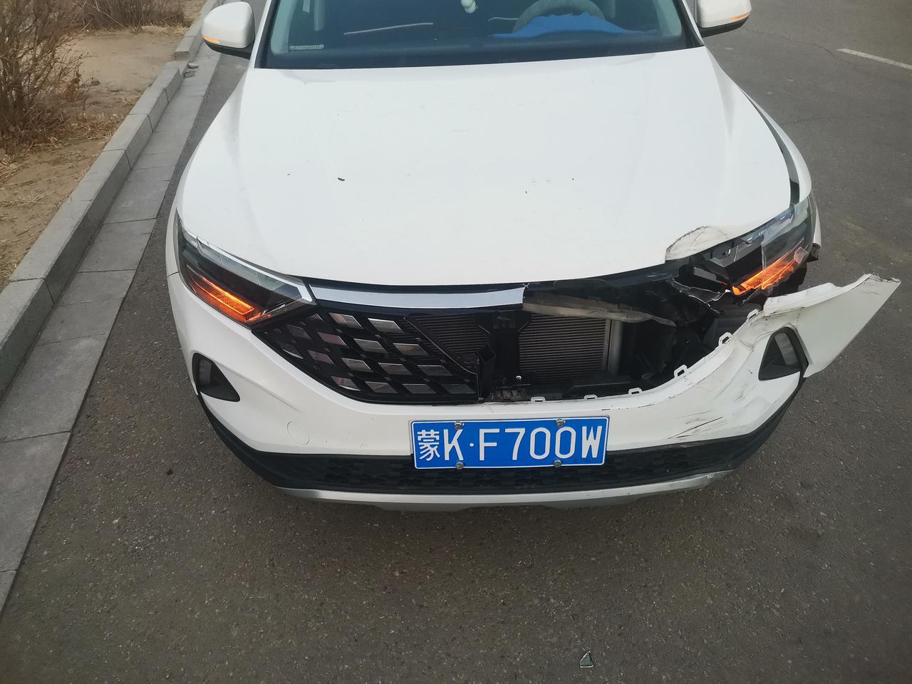 捷达VS5 成功干成事故一手车