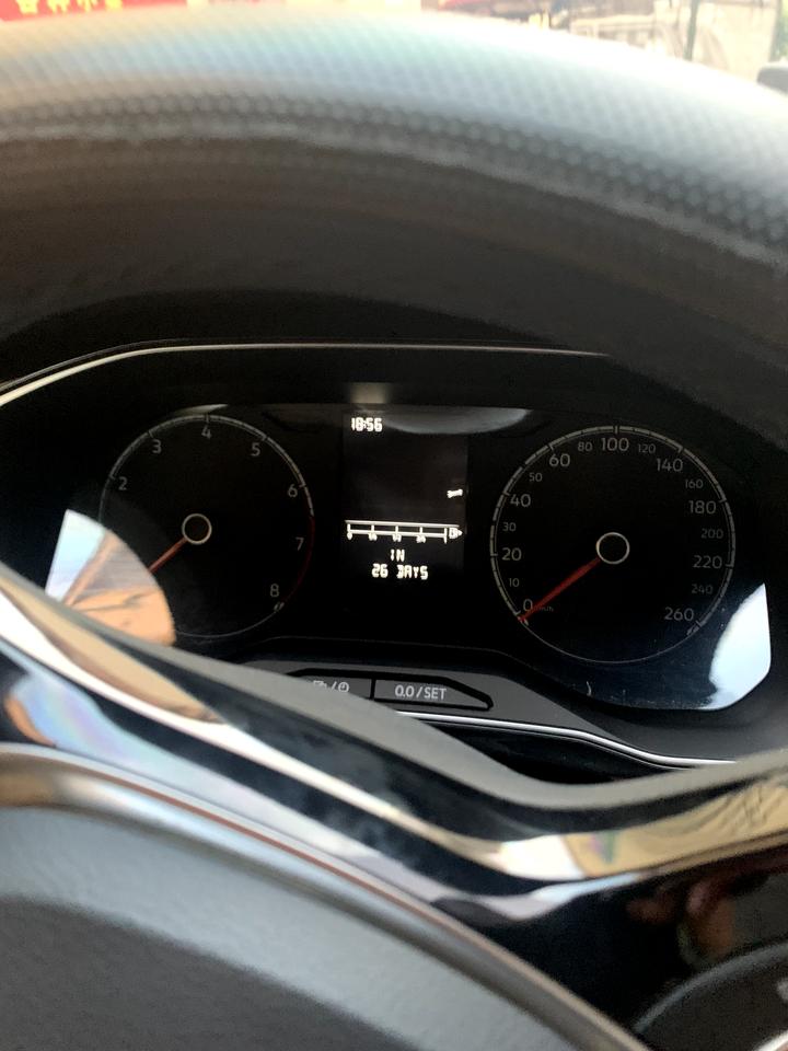 捷达VS5 仪表盘出现Oil change in 8 days，但是已更换过机油了，怎么办？