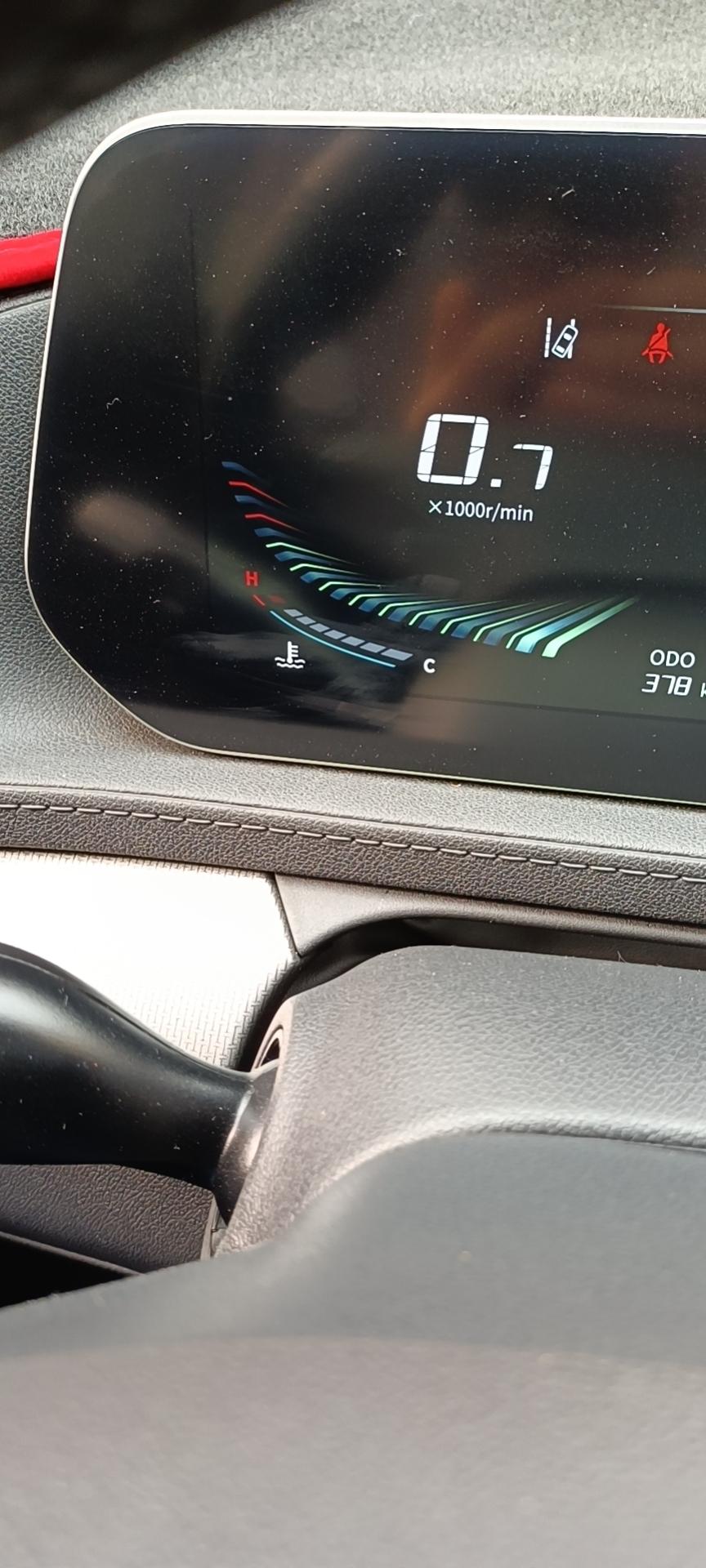 东风风行风行T5 EVO 这个是水温表坏了吗？