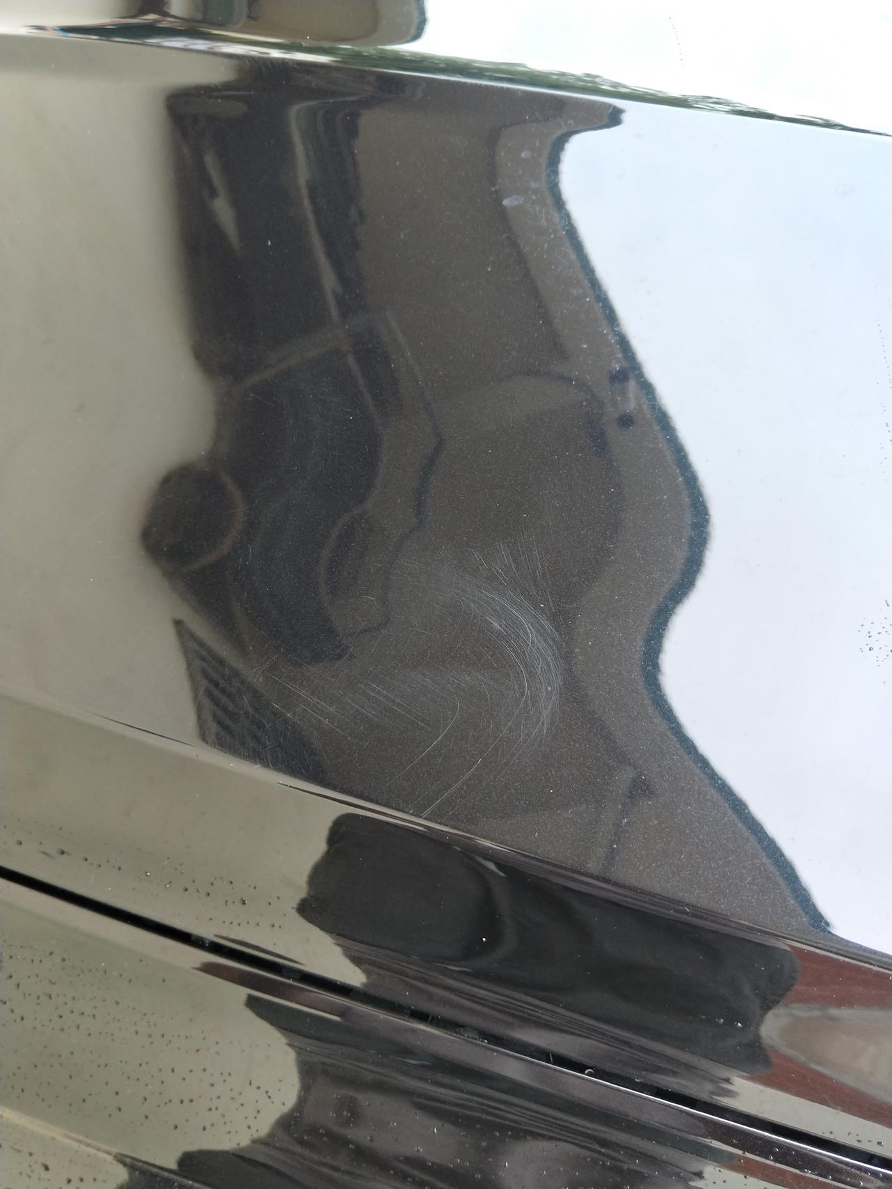 大众朗逸 这样划痕怎么处理啊？各位大神，请指教