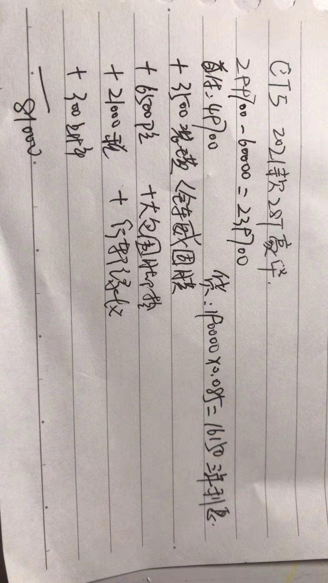 凯迪拉克CT5 这价格合理吗。正常还能砍多少