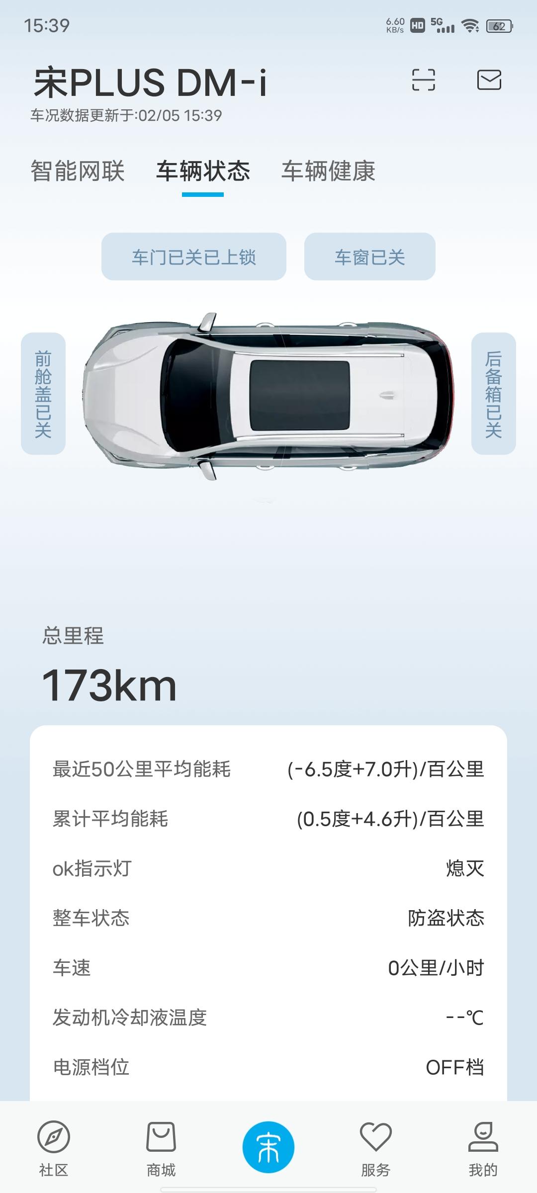 比亚迪宋PLUS DM-i 请问这个胎压和能耗正常吗，刚刚亏电跑了20多公里