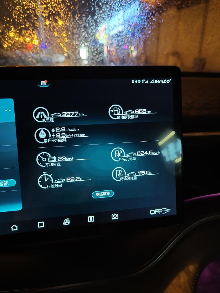 比亚迪宋PLUS DM-i 累计用了115.5升油，然后hev里程1216  ，这个油耗正常吗？总是感觉亏电不咋省油