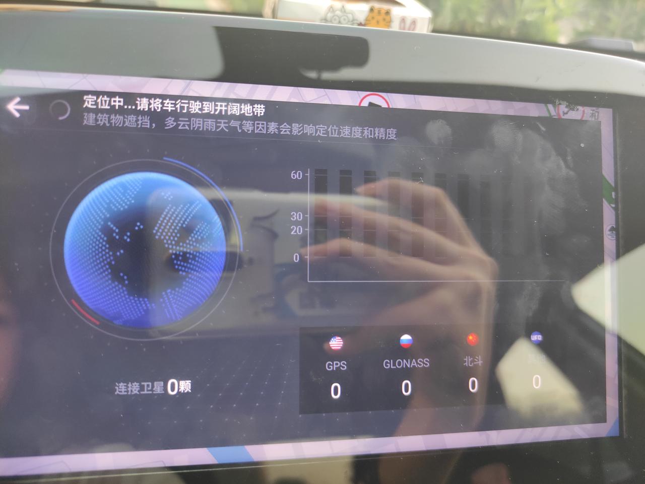 别克威朗 Q1：为什么车机自带的高德地图卫星信号这么弱啊，没强过，我在空旷地带啊，还要连手机热点才能用Q2：手机连蓝牙之