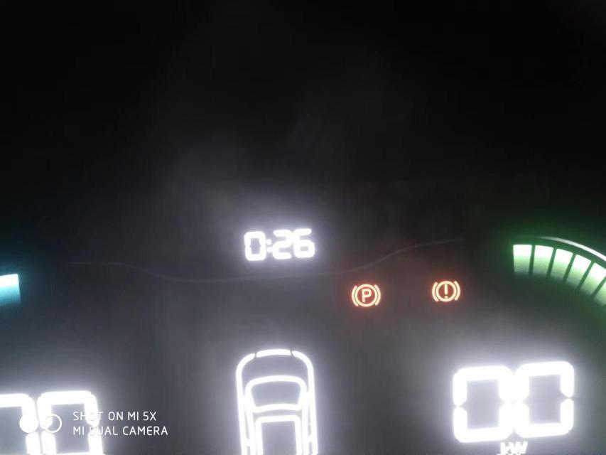 零跑零跑T03 刚提的车，同时出现这两个图标是怎么回事？