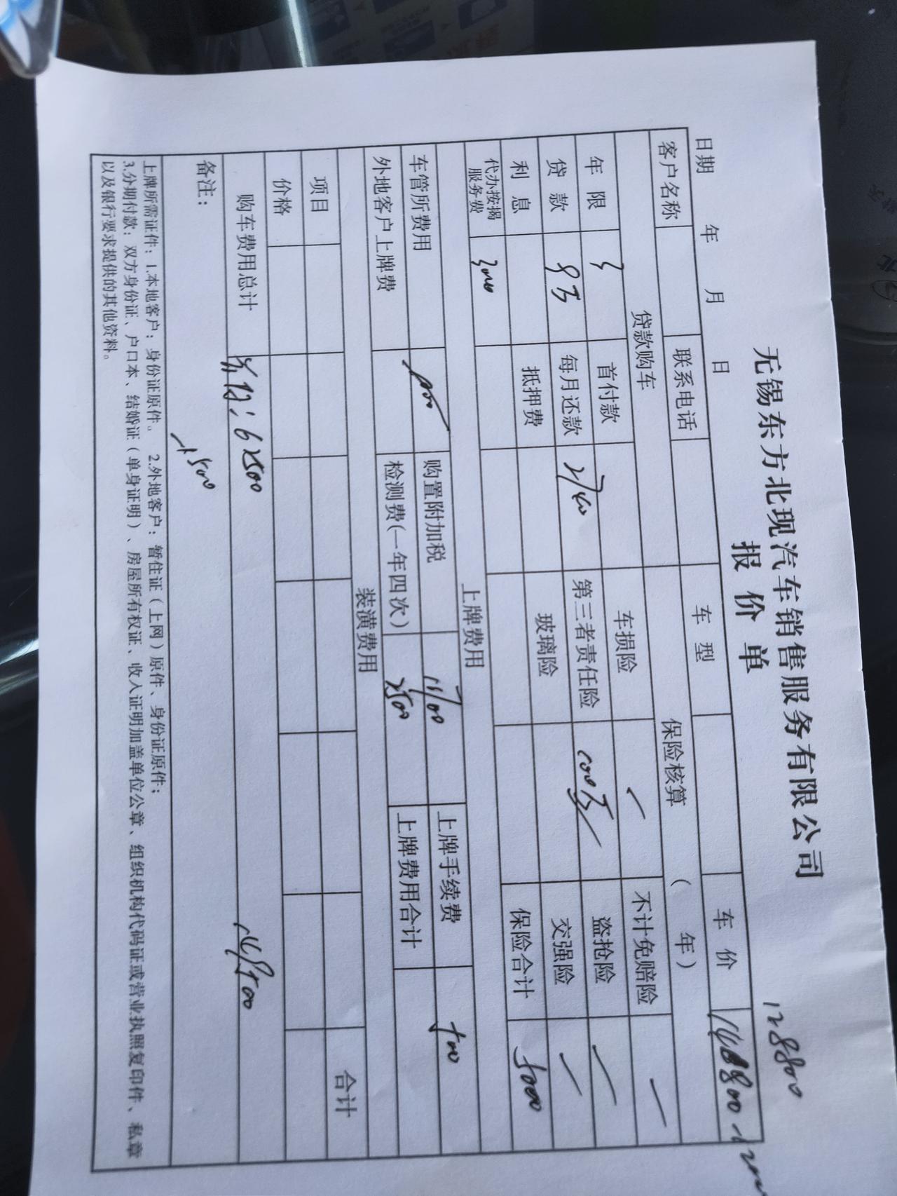 现代菲斯塔 老铁们，现在很纠结 智速款的车型 跟我这样报价 我觉得有点接受不了 服务费太多了  老铁们帮我出出主意