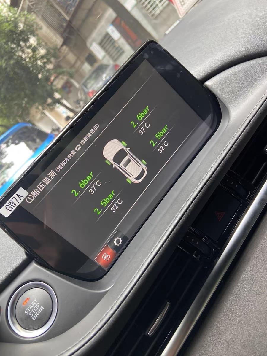 马自达阿特兹 你们有加装胎压显示的吗。实用性咋样 有木有问题。