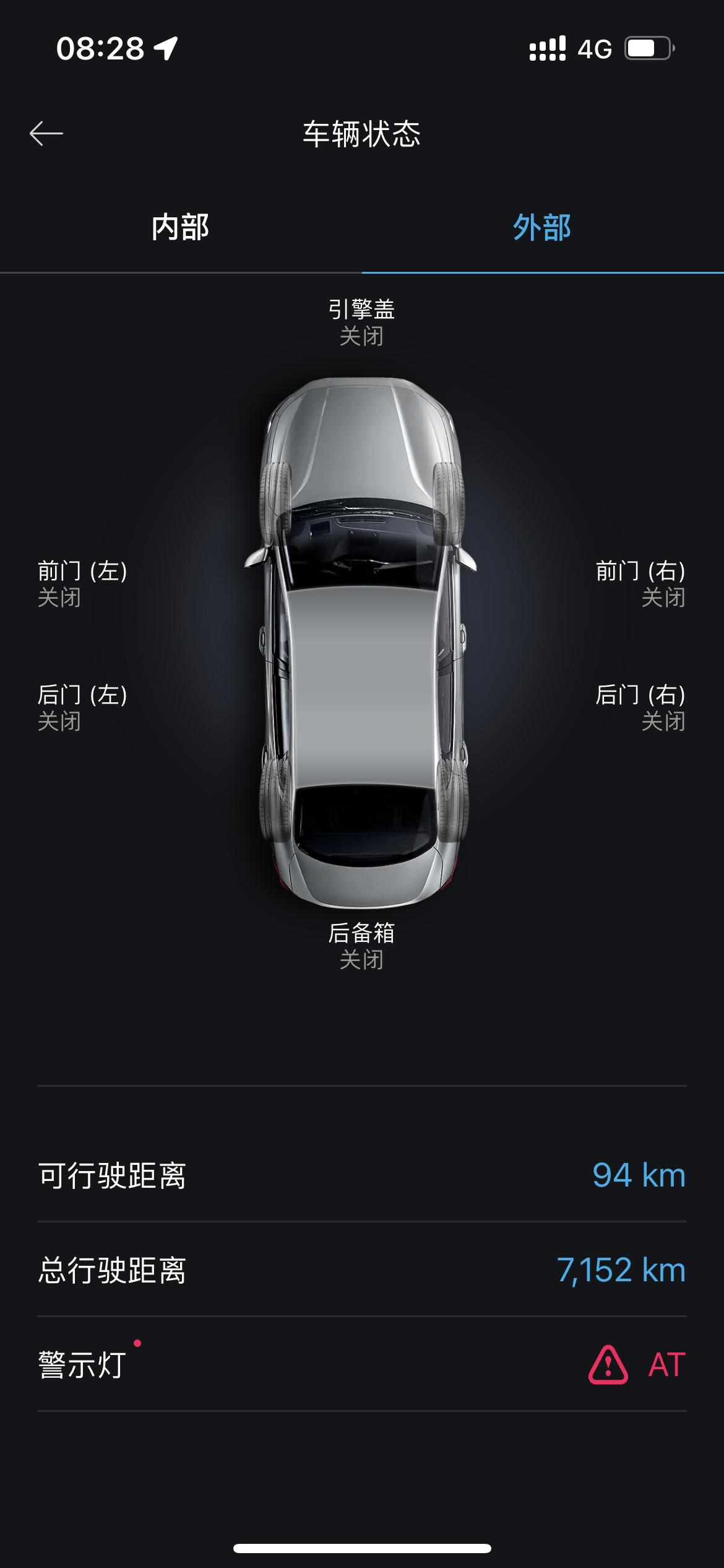 现代菲斯塔 这个是什么问题。昨天老头子开的。回来亮这个灯就没动过了。图二车上亮的灯