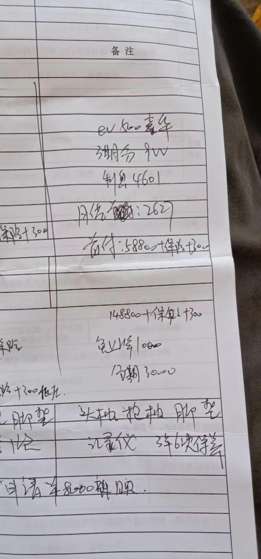比亚迪秦PLUS EV 500豪华，免上牌免服务费，裸车148800没有优惠，保险6000，送脚膜，头枕，记录仪，落地1