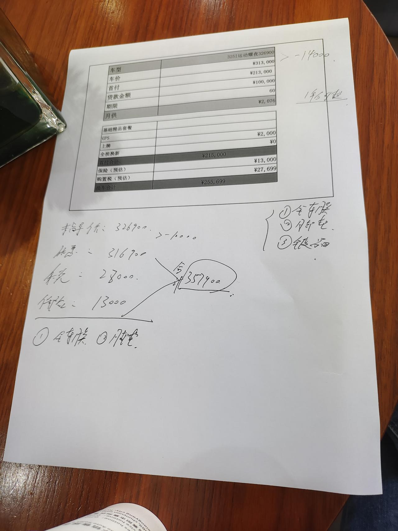 宝马3系 325标轴耀夜这个价位是不是有点偏高