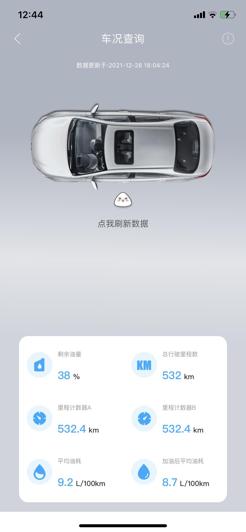 丰田威兰达 2.02⃣️驱，跑一星期可，这油耗也不低呀，没怎么堵车，你们几个油