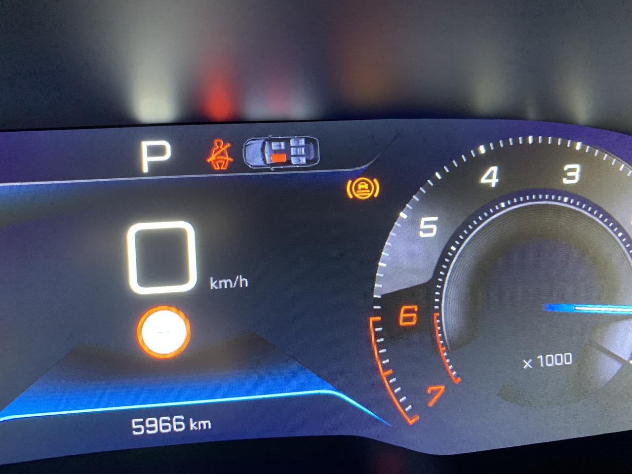 标致508L 这个指示灯啥意思
