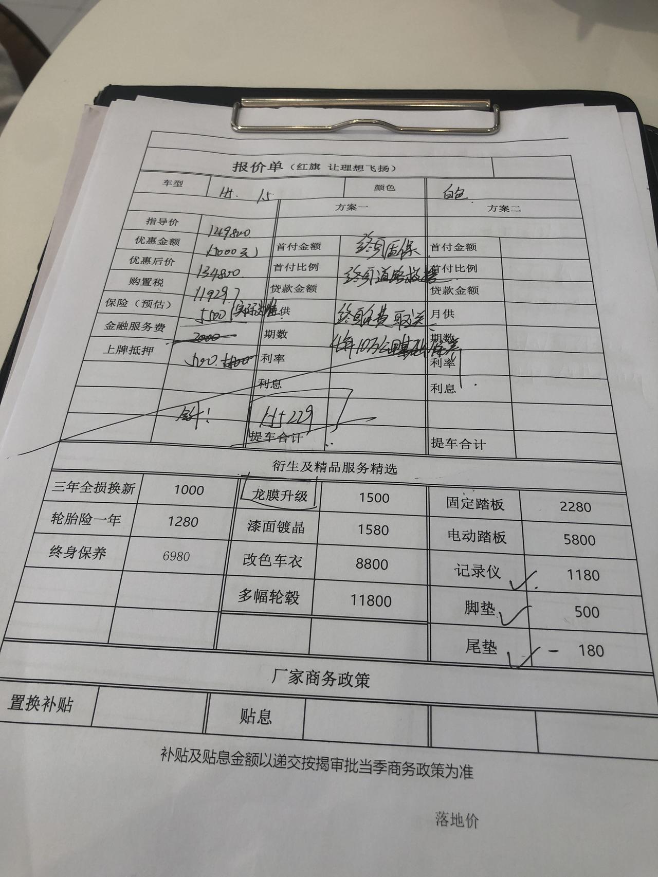 红旗H5经典 H5旗韵版销售算15W左右，哪里还可以砍，第一次买车，都不懂