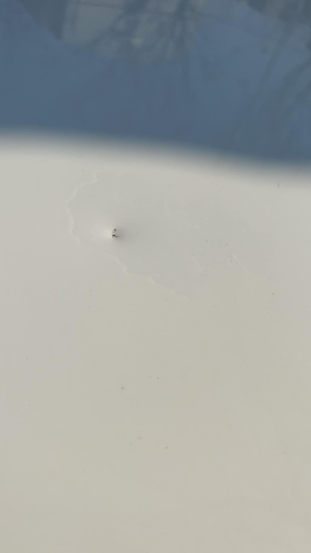 大众朗逸 车友们，这个坑能无痕修复吗？