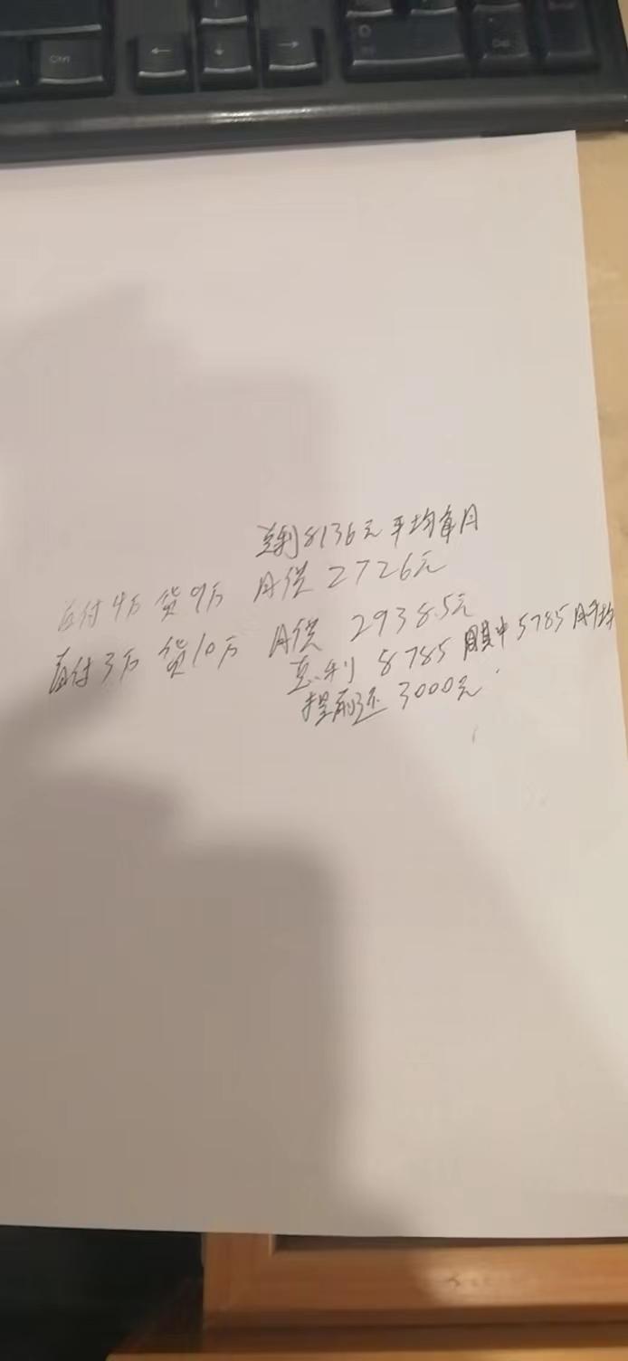 长安UNI-V 尊贵版裸车价116900货代10w利息8756落地价13w不加利息首付了3w这合理吗