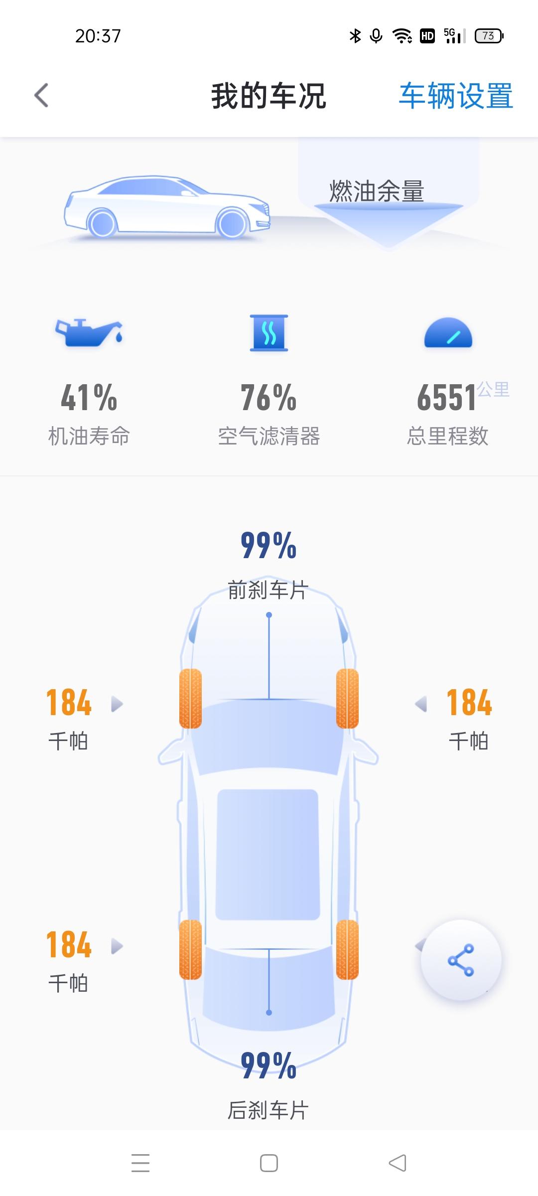 凯迪拉克CT5 大哥们！我1月份提的车到现在一直很少开，到五月份才跑3200公里4s叫我做了首保。现在过八个月才跑到65