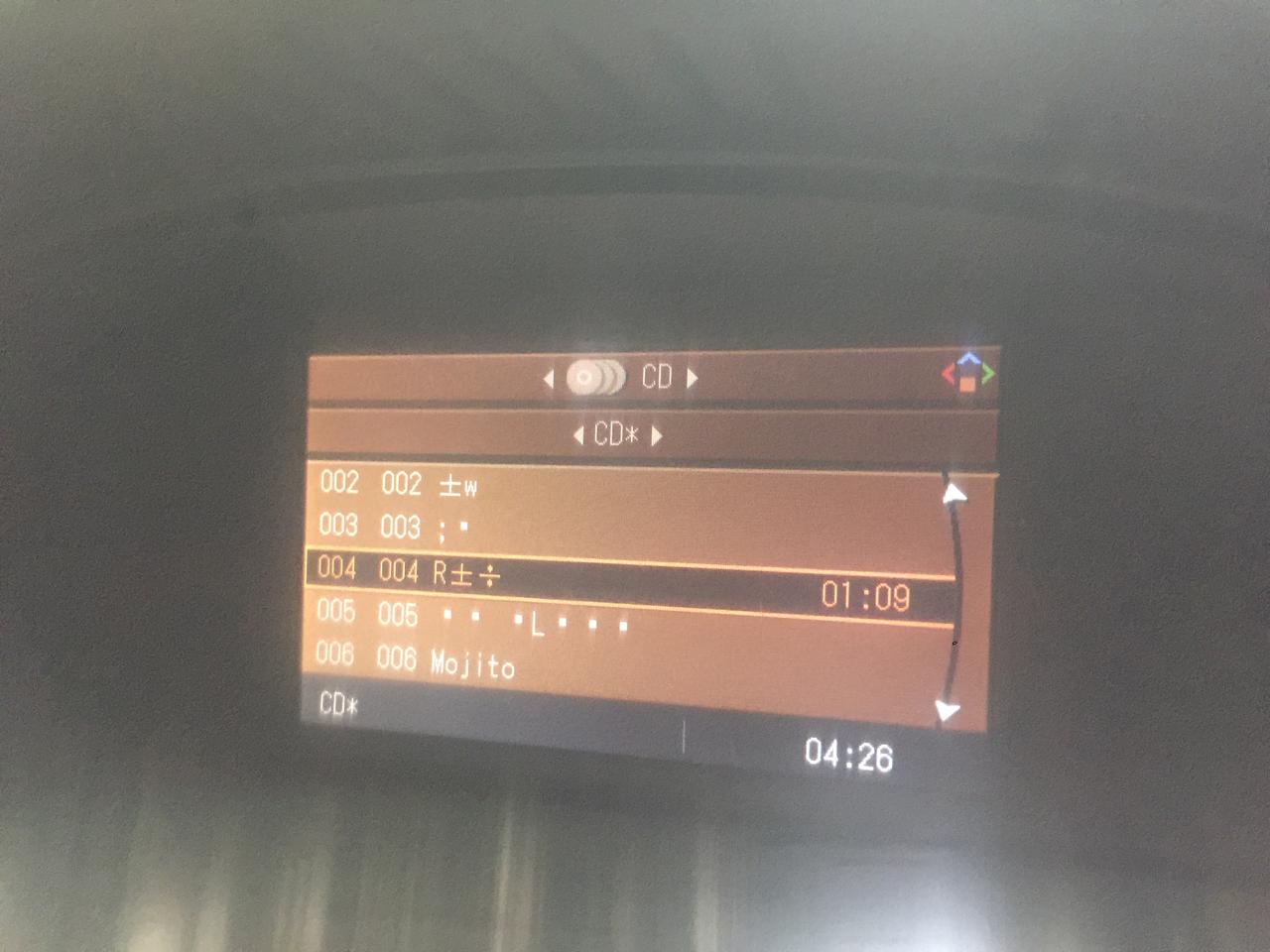 宝马5系 2007款525li典雅款cd显示不出歌名