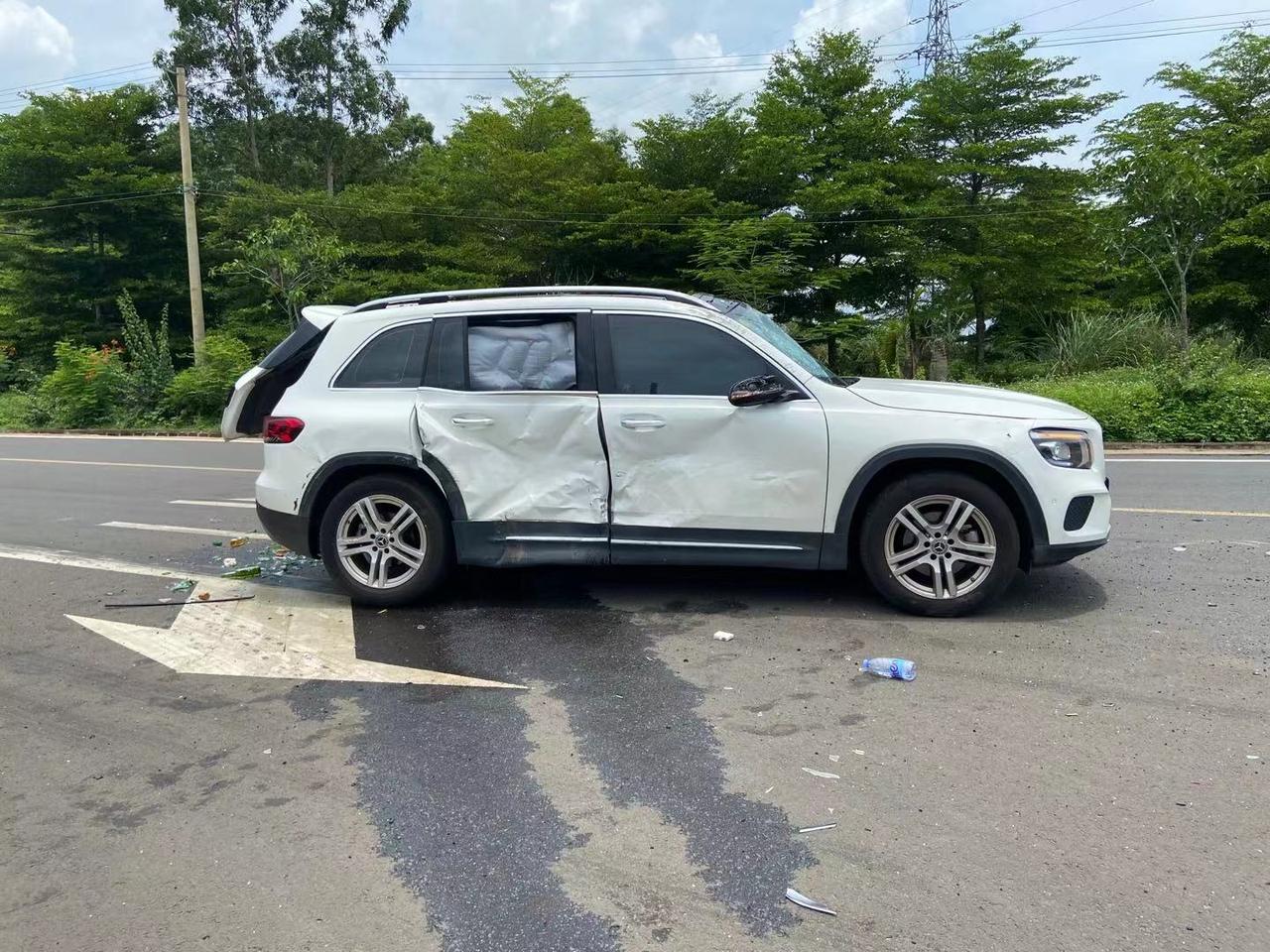 奔驰GLB 请问一下这样的车子修好了 有没有什么安全隐患