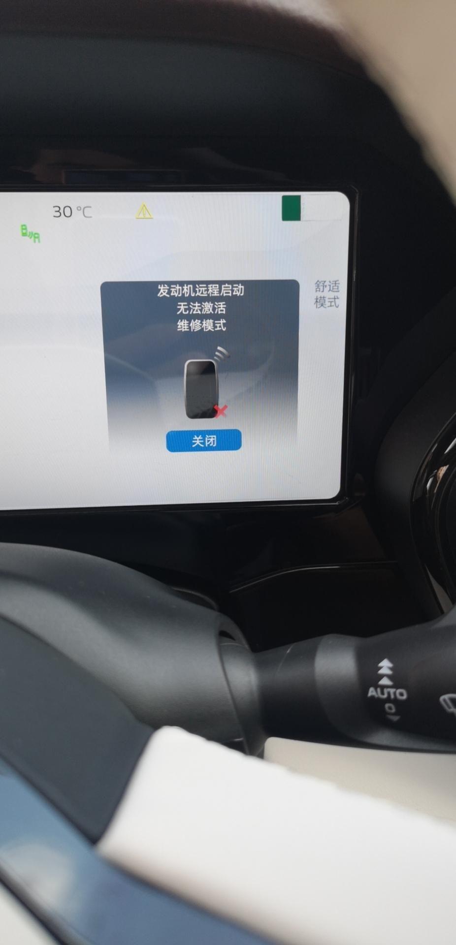 吉利星越L 各位车友们目前发现一个问题远程启动无法启动，搞的远程空调也不能打开有约到这种情况的吗