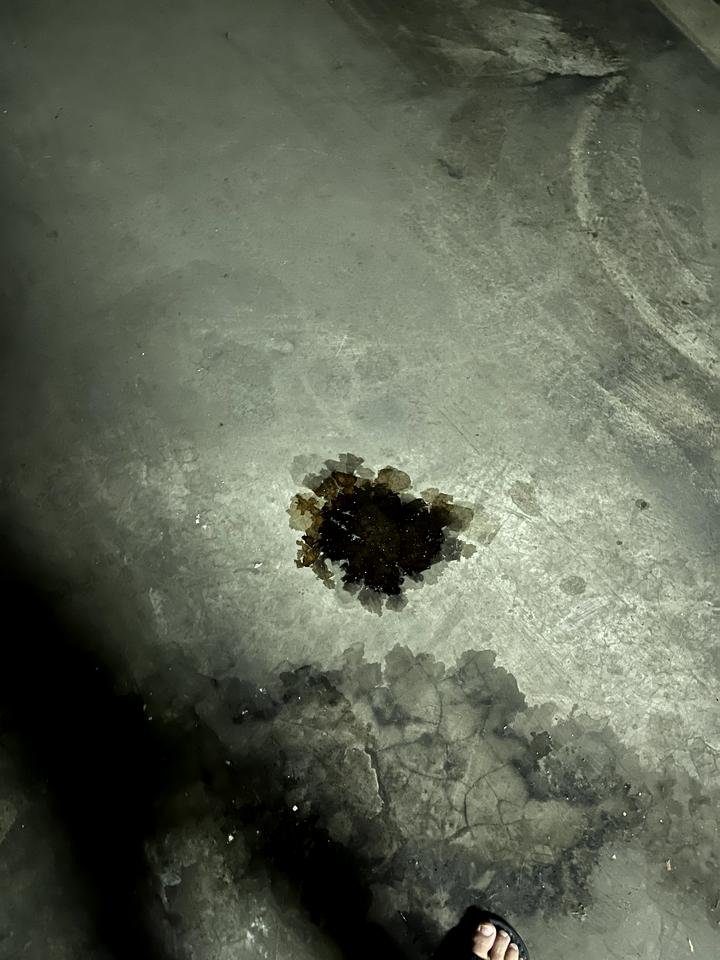 奔驰C级 这是漏油了么