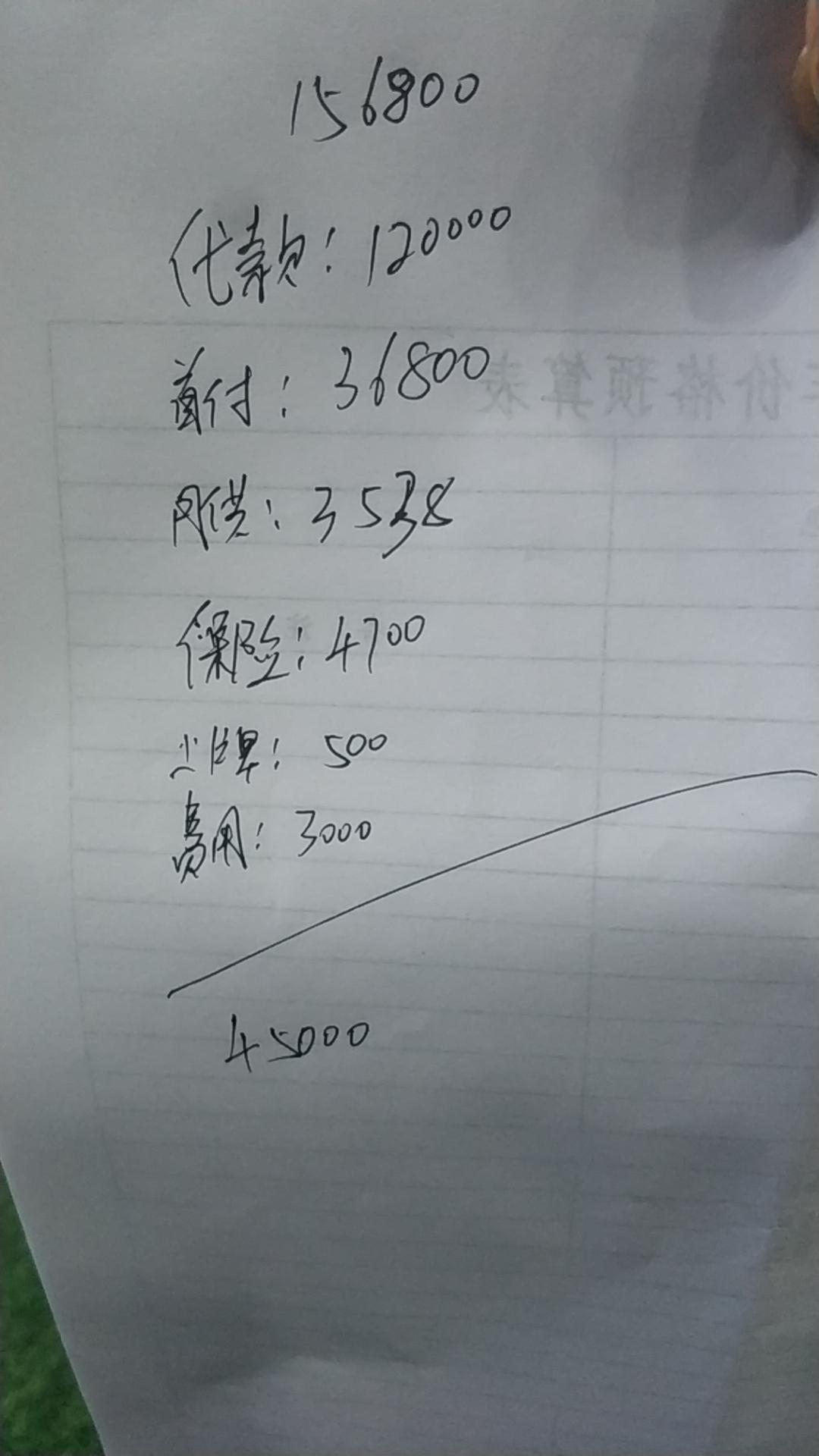 比亚迪宋PLUS DM-i 兄弟们，这个价钱如何呀，三年，贷款12w，利息七千多！