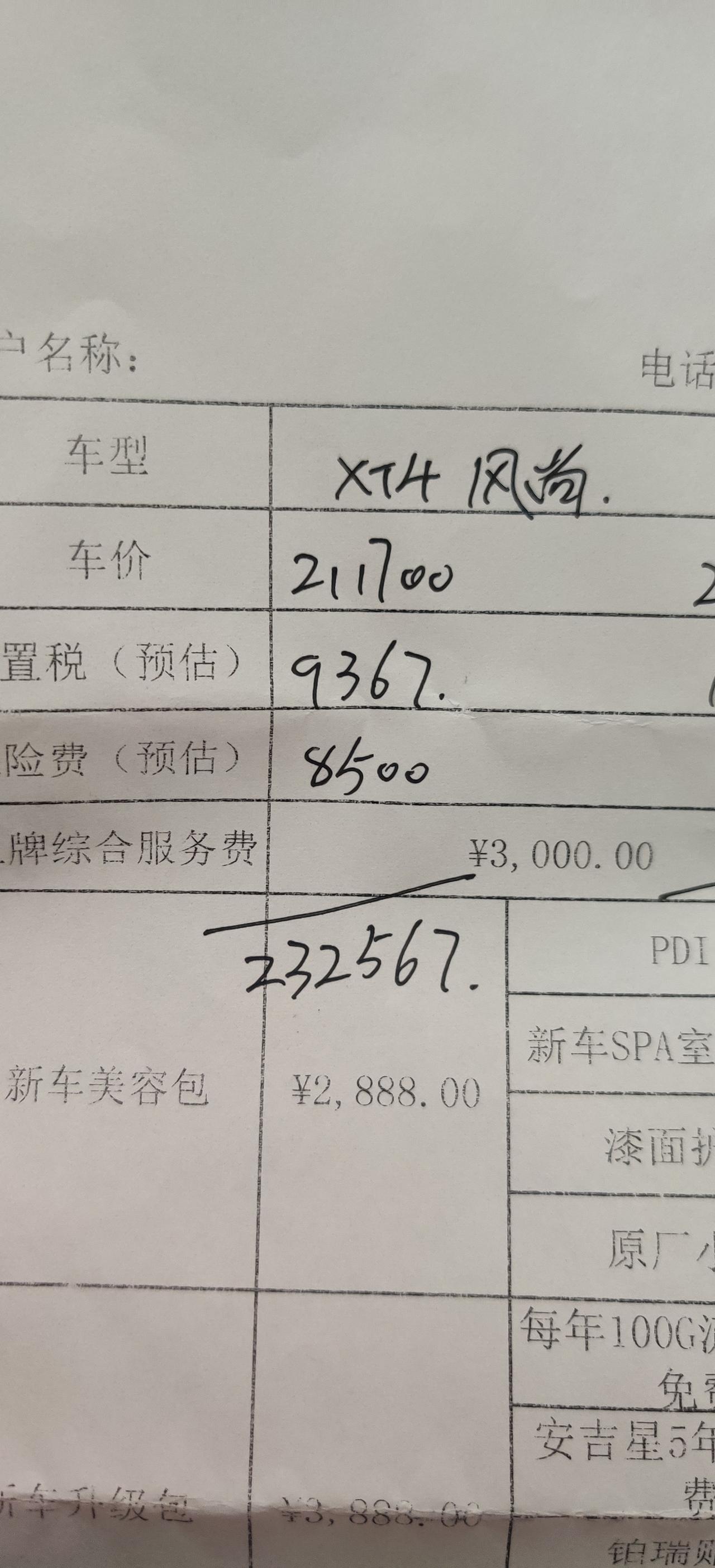 凯迪拉克XT4 这价格坑爹吗？有泉州的老哥或者福建的吗你们落地多少