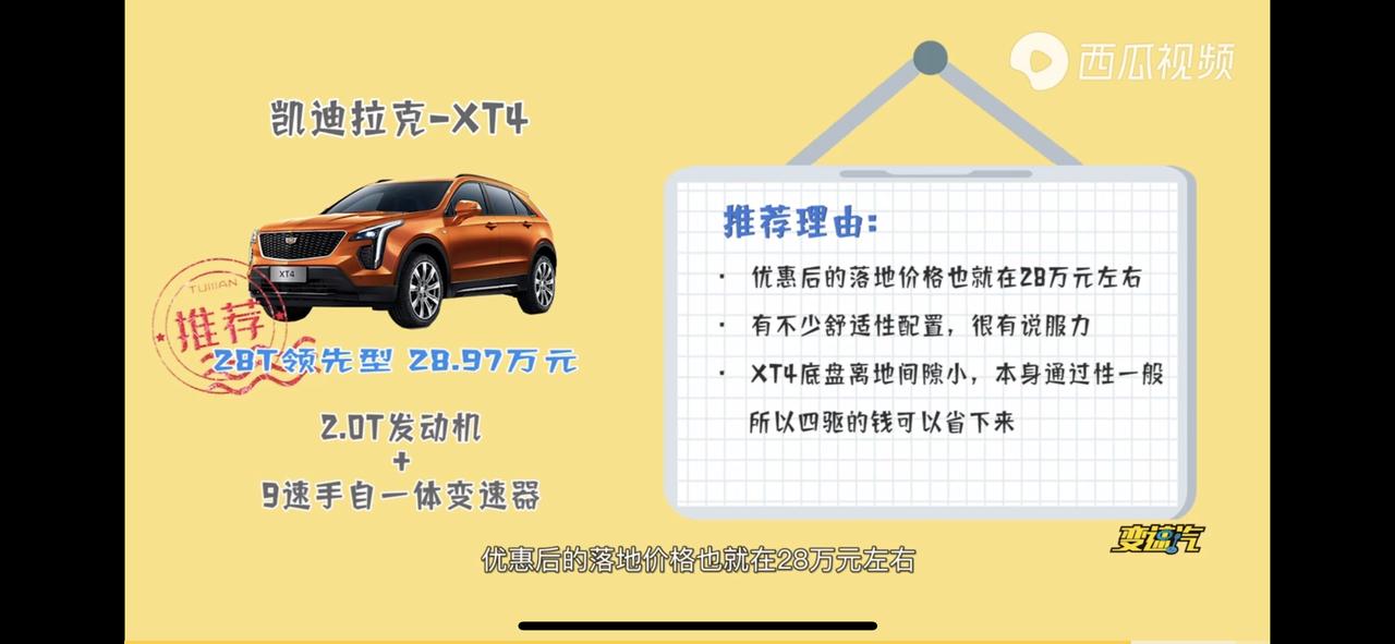 凯迪拉克XT4 东三省XT4二领大约都优惠多少？今天去店里问了一下，只给优惠5万，觉得太少了