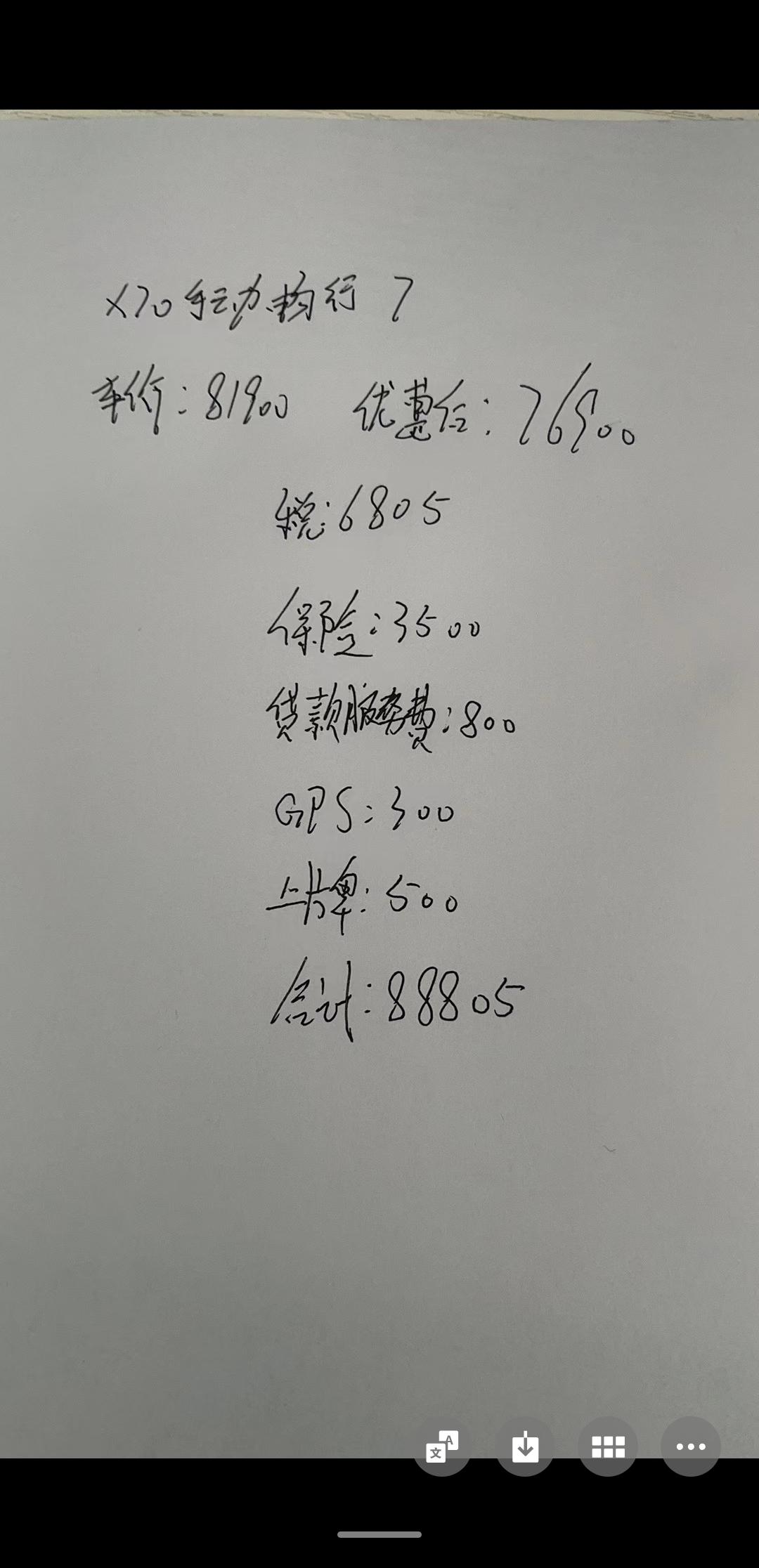 捷途X70 前天 8.8万   现在谈到8.5万  能订不。怎么感觉还能再谈一下??