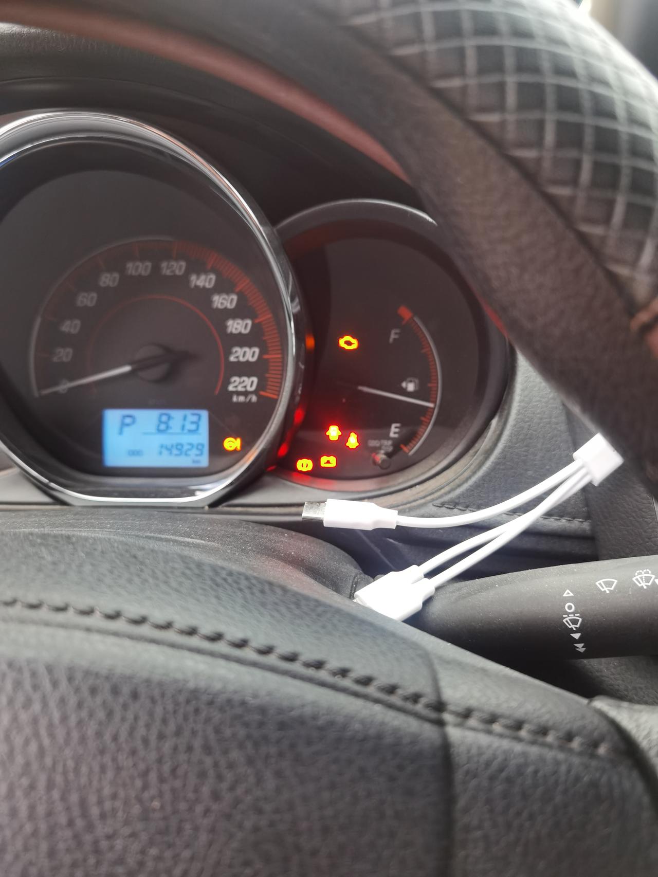 丰田YARiS L 致享 蒸发系统故障灯灯，还能开吗