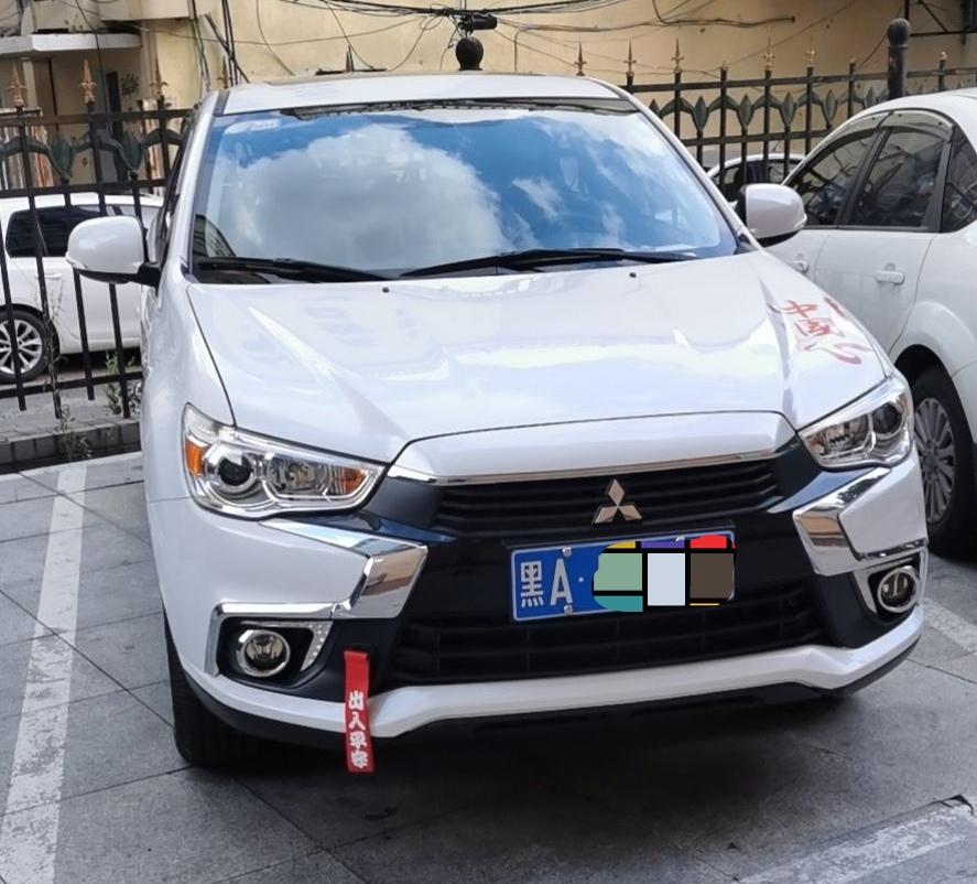 三菱劲炫ASX 各位三菱劲炫的车友，请问我想购置一台劲炫车已经看好了。哈尔滨牌照个人一手，18款劲炫自动2.0cvt精英