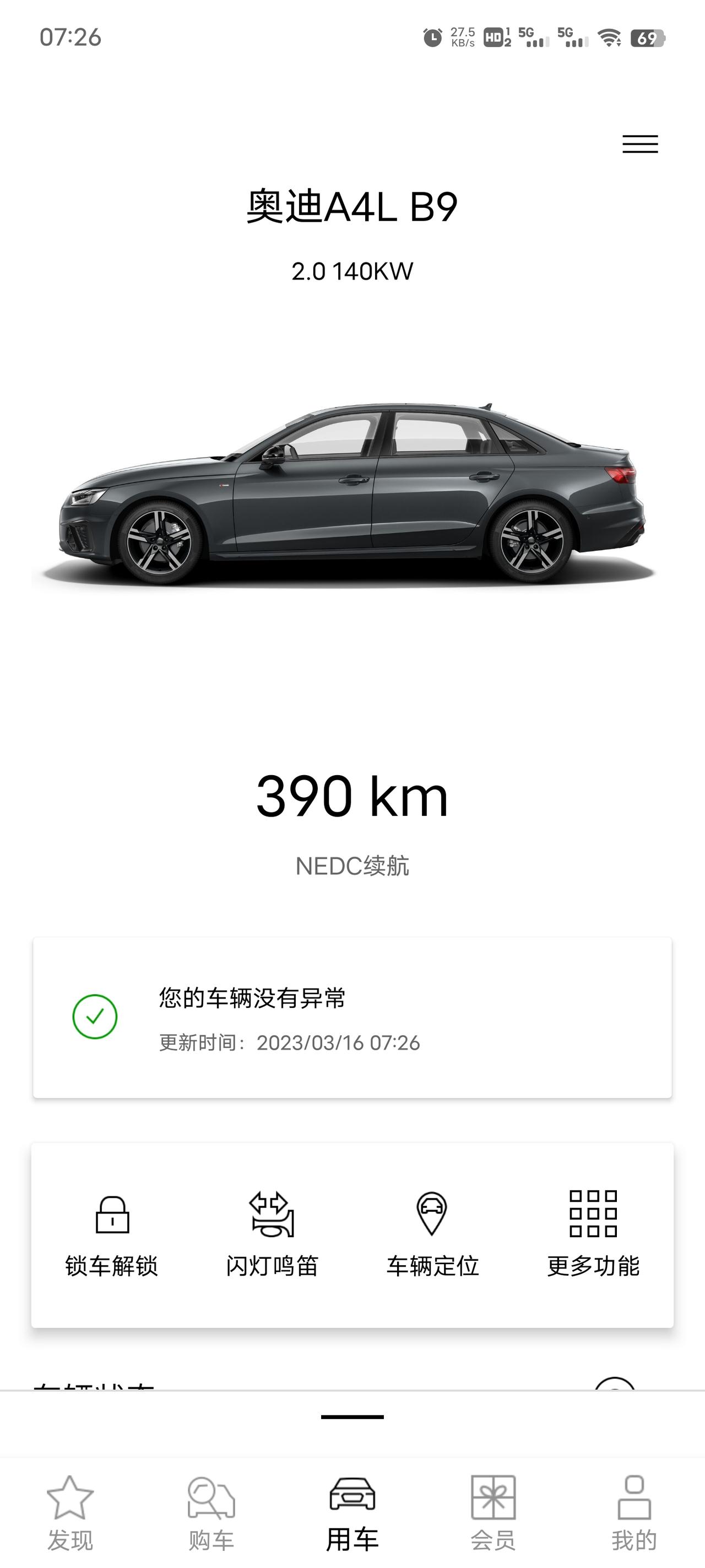 奥迪A4L 问问大家的A4l跑市区都多少个油？刚提的新车跑市区13.5个油，随便一脚油门都直接顶到20个油，高速也有8个