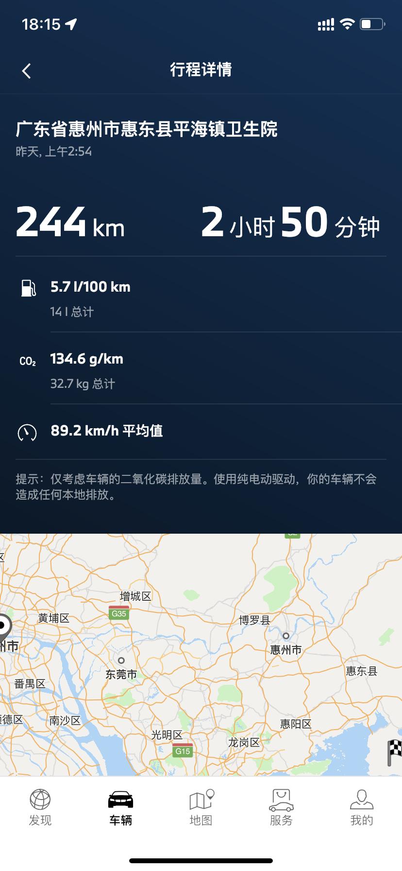 宝马3系 这个快乐表吗 开高速下来显示的