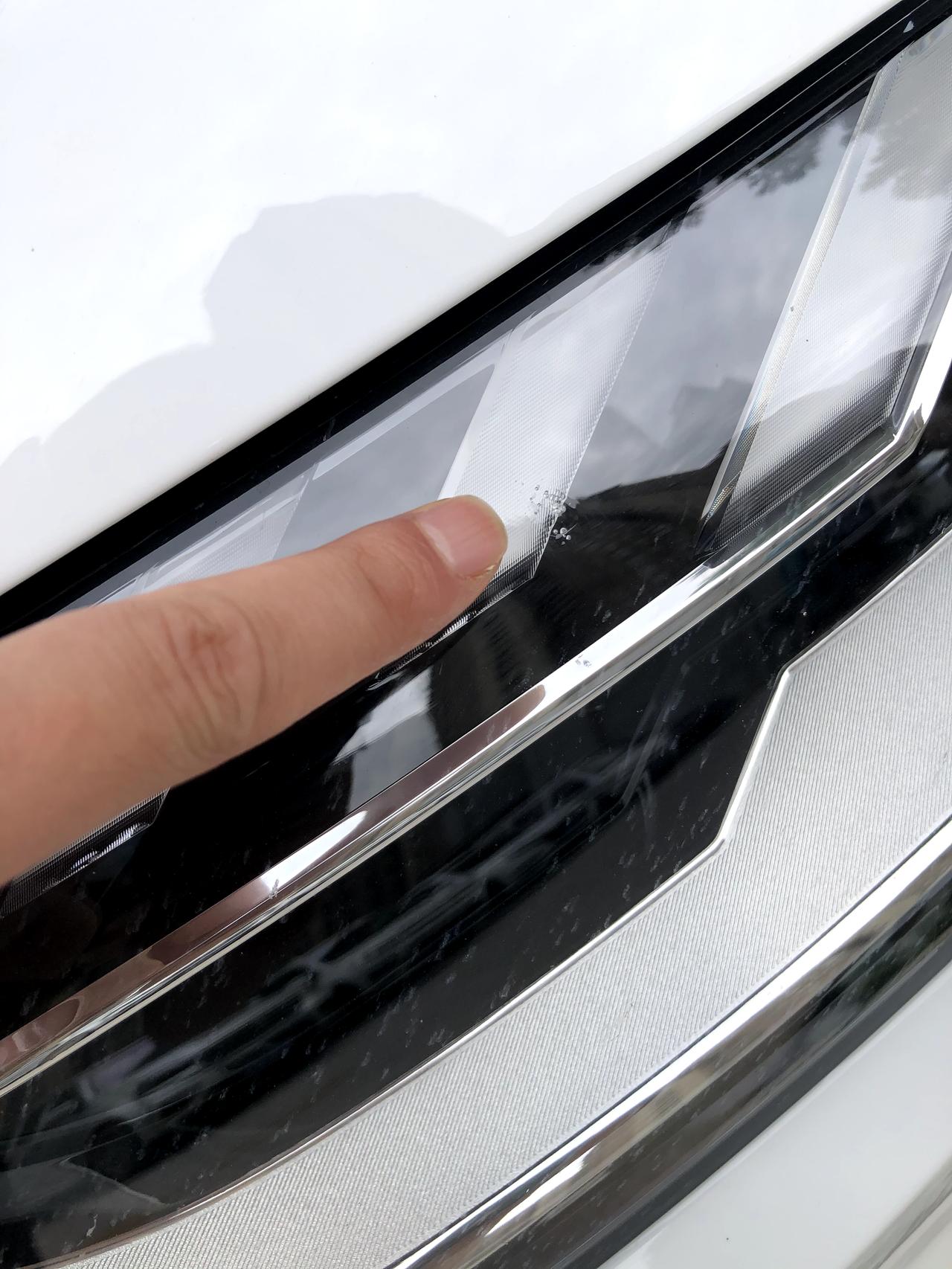 奥迪A4L 2022款A4L，2022年3月购车，大家有这样的问题吗？，后视镜外壳、前大灯外壳、后尾灯外壳，都有融化的样