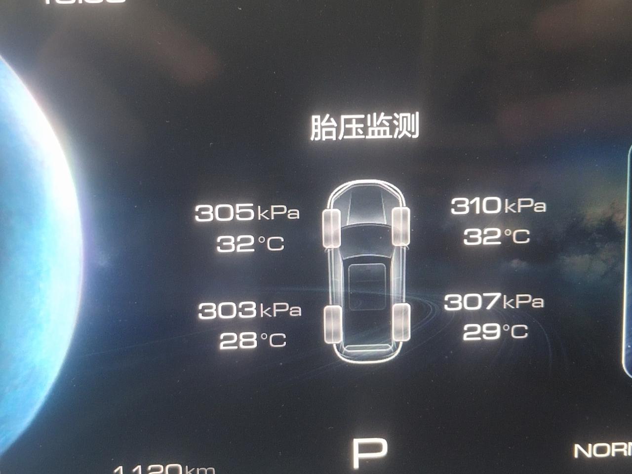 哈弗H6 这个胎压是个什么情况呀